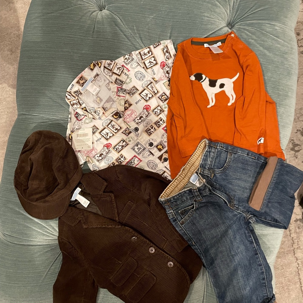 Janie and Jack boy size 12-18